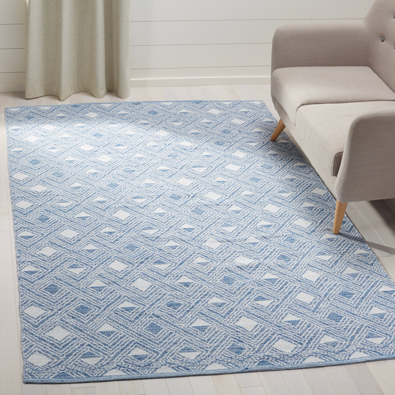 Dominica Hand Woven Performance Geometric Rug, Rectangle 5' x 8'