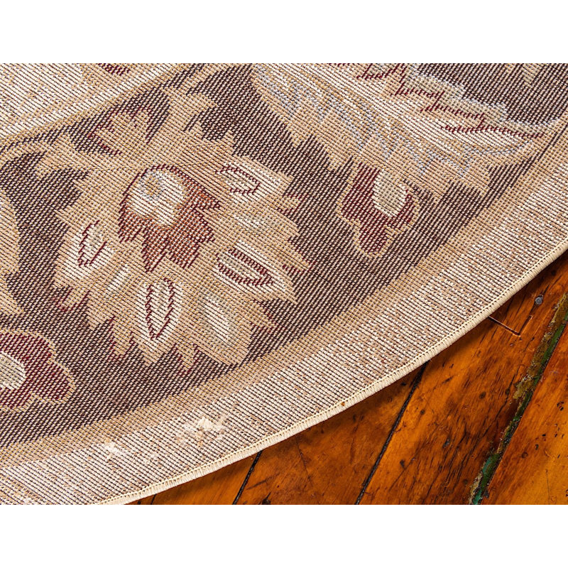 Odyssey Oriental Indoor Rug, Round 8'