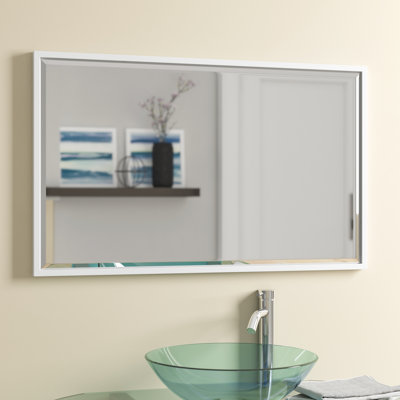 Rashedah Metal Flat Wall Mirror