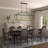 6 - Light Steel Dimmable Kitchen Island Chandelier UL Certified-22203814