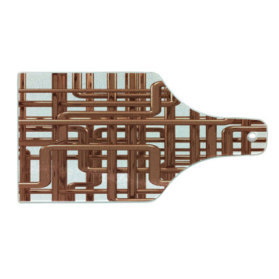 Planche à découper en verre trempé Ambesonne