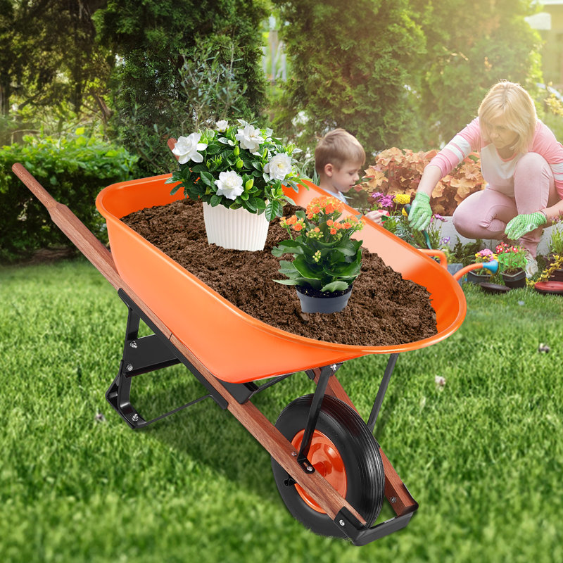 Chariot utilitaire de jardin de 6 lb pi