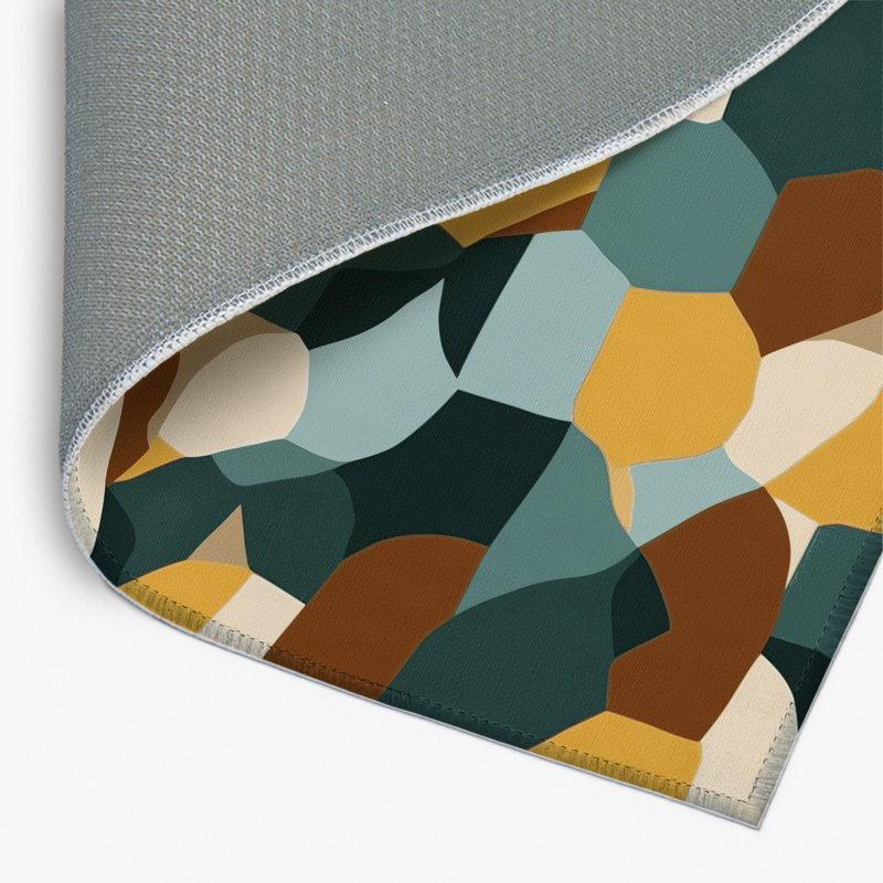 Pixel Layered Lands Indoor And Outdoor Area Rug, Rectangle 8' x 10'