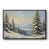 Black Floater Framed Canvas