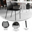 Chaise empilable avec dossier ventilé et siège en cascade-113195868