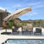 304cm Lighted Cantilever Parasol-1130303122