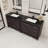 Brayla 84" Double Bathroom Vanity Set-1035999542