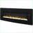 Indoor Fireplaces 48 Inch Curved Front Electric Fireplace with Remote, Multi-Color Flame &amp; Ember Bed | Electric | Wall Mount