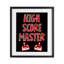 High Score Master Gamer, reproduction encadrée sous verre, conception de Marcus Prime-1344242688-1344242690