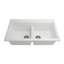 Baveno Lux 33.86'' L Undermount Double Basin Kitchen Sink