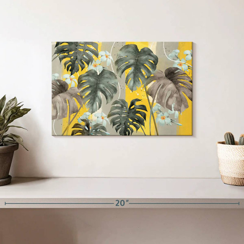 Harnek Monstera Design, 8" H x 12" W