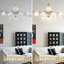 Lustre spoutnik 8 lumières Modren Blossom-1004089043