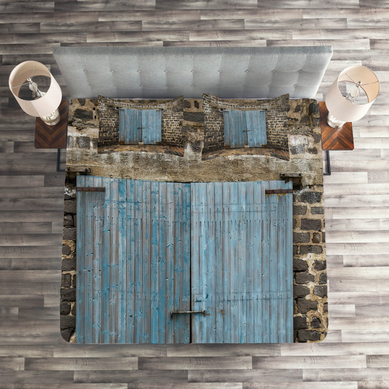 Rustic Polyester Coverlet