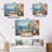 Coastal Cities & Countries Wall Decor on Metal
