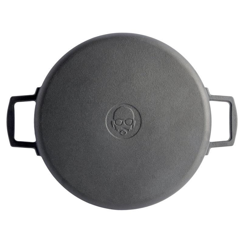Babish 13-Inch Pre-Seasoned Cast Iron Everyday Pan