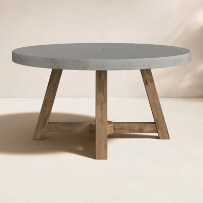 Isabela Round Outdoor Dining Table by Birch Lane