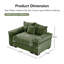 Canapé modulaire surdimensionné 54,3 po Cloud-1353604964