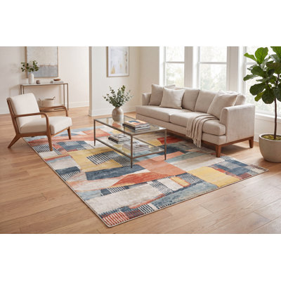 Aloizas Abstract Indoor Rug