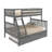 Kids Twin Over Full Bunk Bed with Trundle-334949295-334949293