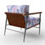 Chaise rembourrée Modern - Fauteuil Paisley Harmony-1598483658