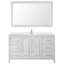 Ensemble de meuble-lavabo simple 60 po avec plateau en quartz Daria-100481453-100481458-100501769