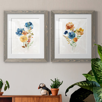Summer Sprig I - ensemble de 2 reproductions d'art