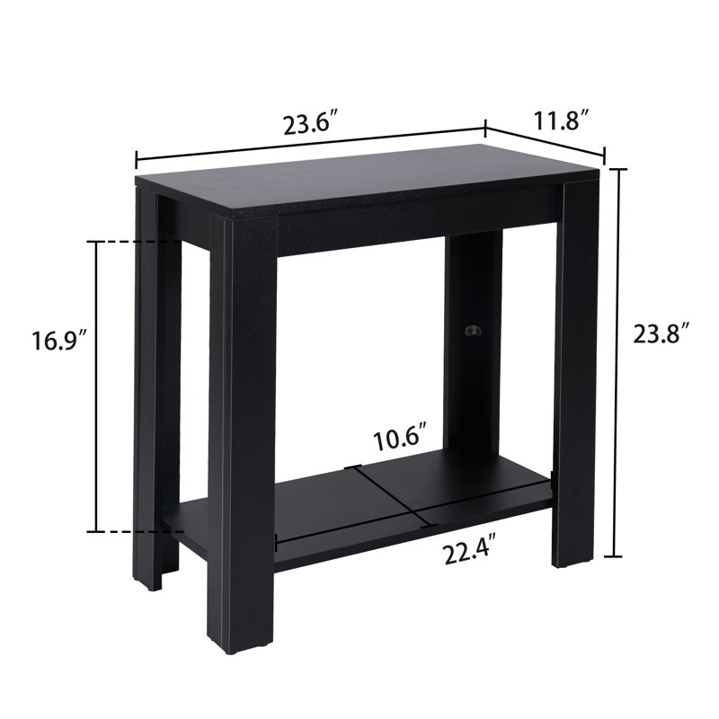 Table d'appoint 24 po x 2 po