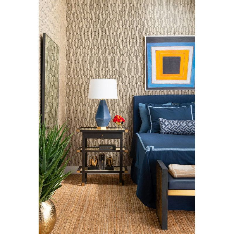 Austin Glass End Table, Espresso