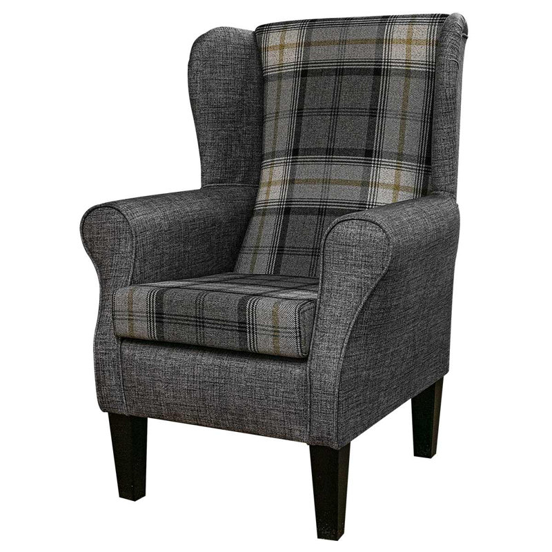 74cm Wide Tufted Wingback Chair