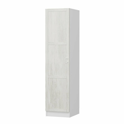 Elina 1 Door Manufactured Wood Wardrobe