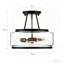 Glass Drum Semi Flush Mount Light-878778755-878778758
