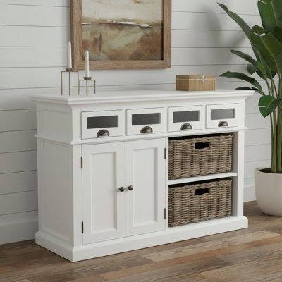Melodie 49.21'' Solid Wood Sideboard