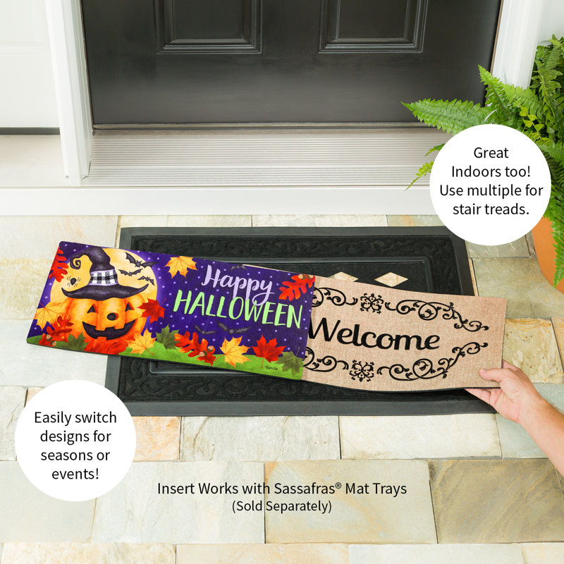 Tapis d'entrée d'Halloween Jolly Jack Sassafras