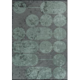 Modern Abstract Polka Dots Rug
