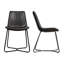 Carnot 46.5cm H Upholstered Side Chair in Brown-1711807464
