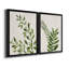«Botanical Wash I», ensemble de 2 reproductions d'art sur toiles-455244302-455244299-455244305