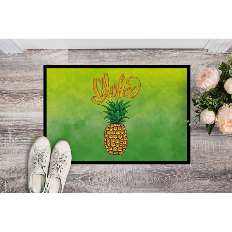 Non-Slip Outdoor Doormat, Rectangle 18" x 27"