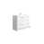 Blanc brillant est en rupture de stock