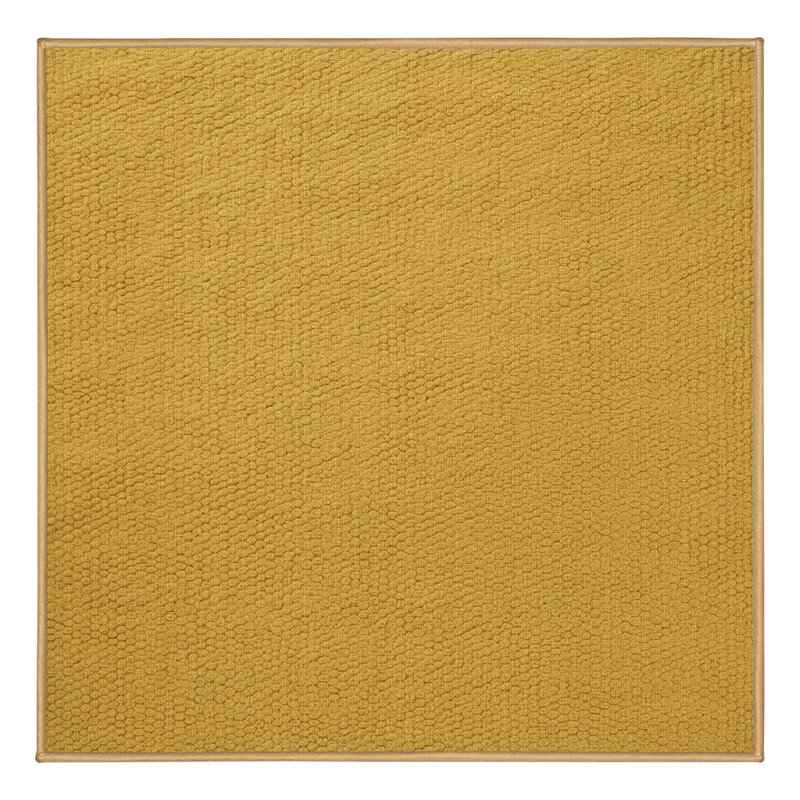 Machine Washable Trellis Brown Area Rug, Square 7'