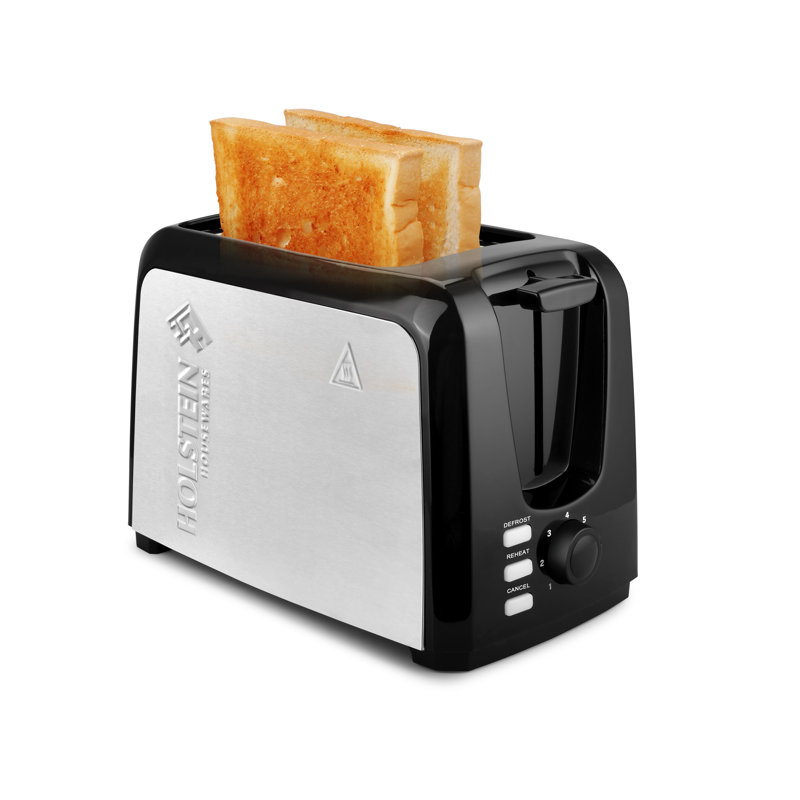 Grille-pain 2 tranches Holstein Housewares, Black