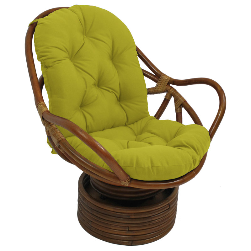 Outdoor 6'' Seat / Back Cushion, Lime