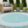 Abington Striped Machine Woven Indoor/Outdoor Area Rug