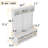 Modern Hallway Hall Tree With Metal Hooks And Storage Space, Multi-Functional Entryway Coat Rack With Shoe Cubbies-396101668