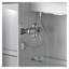 Pharmacie éclairée à DEL 20 "x 30" avec miroir, encastré ou en surface, argent