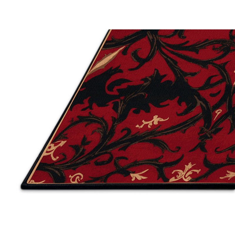 Baroque Halo Rug, Rectangle 2' x 3'