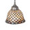8" Wide Tiffany Fishscale Mini Pendant