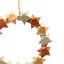 Multicolor Handcrafted Paper Blossom Wreath, Holiday Festive Door Wall Decor