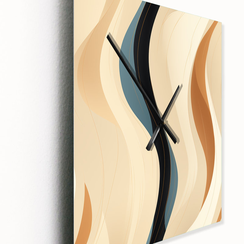 Jamicah - Modern Wall Clock, 32'' H x 16'' W x 1'' D