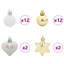 vidaXL Christmas Bauble Plastic-1283166213