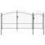 Double Gate with Lock-58626231